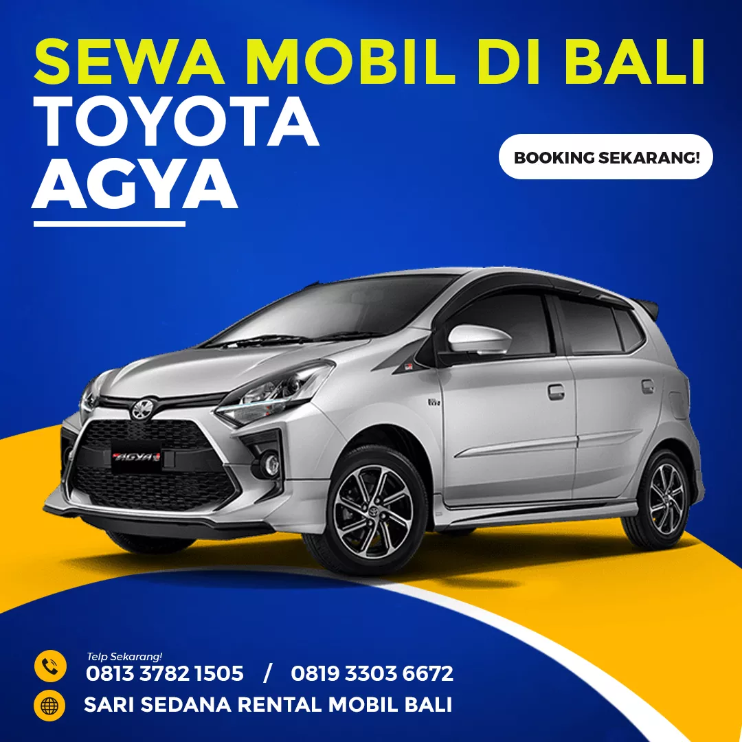 Sewa Mobil di Bali Jenis Agya