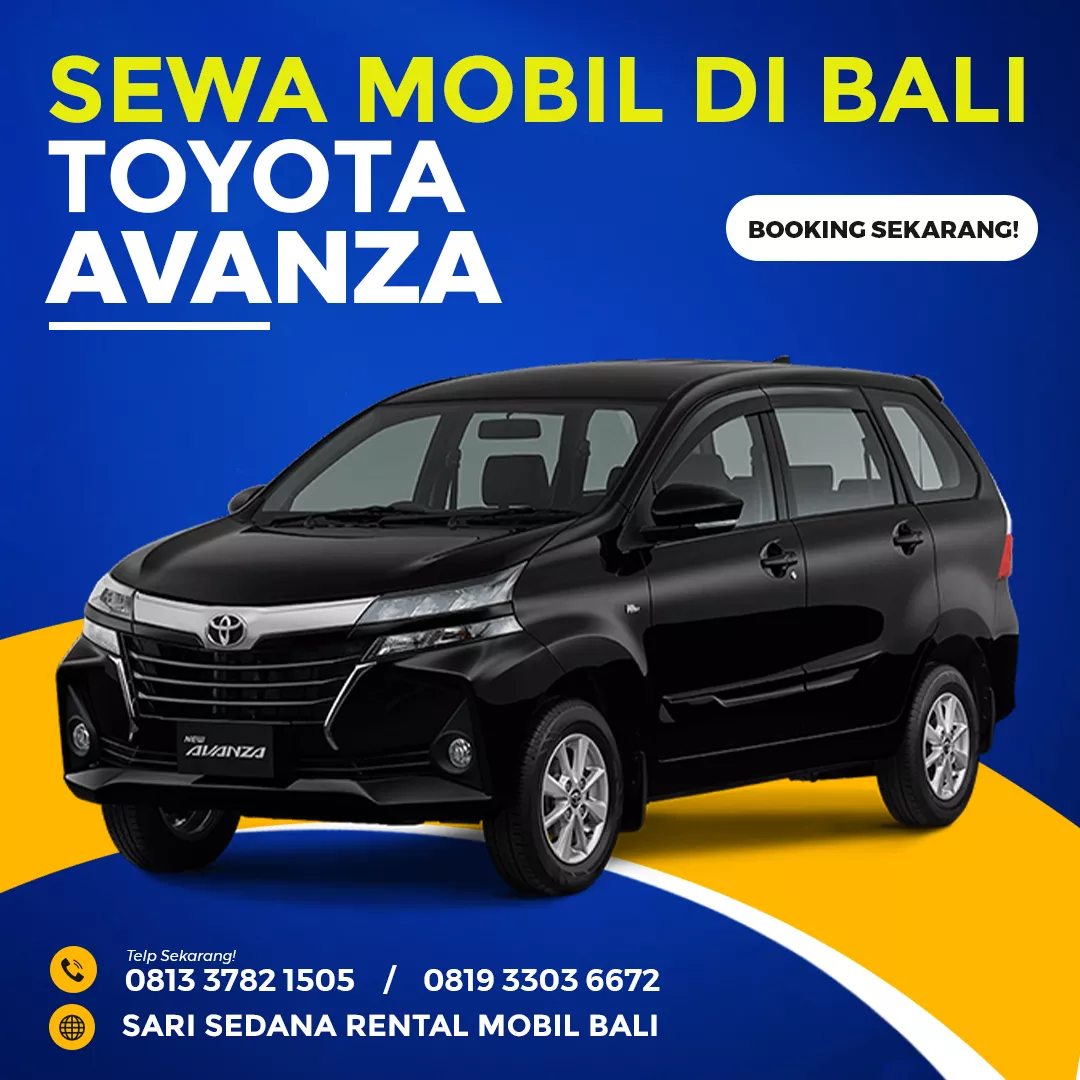 Sewa Mobil di Bali Jenis Avanza