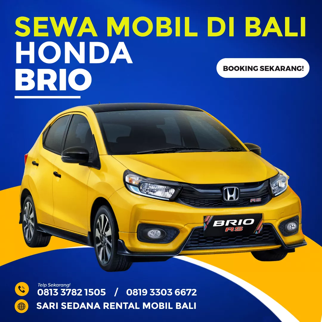 Sewa Mobil di Bali Jenis Brio