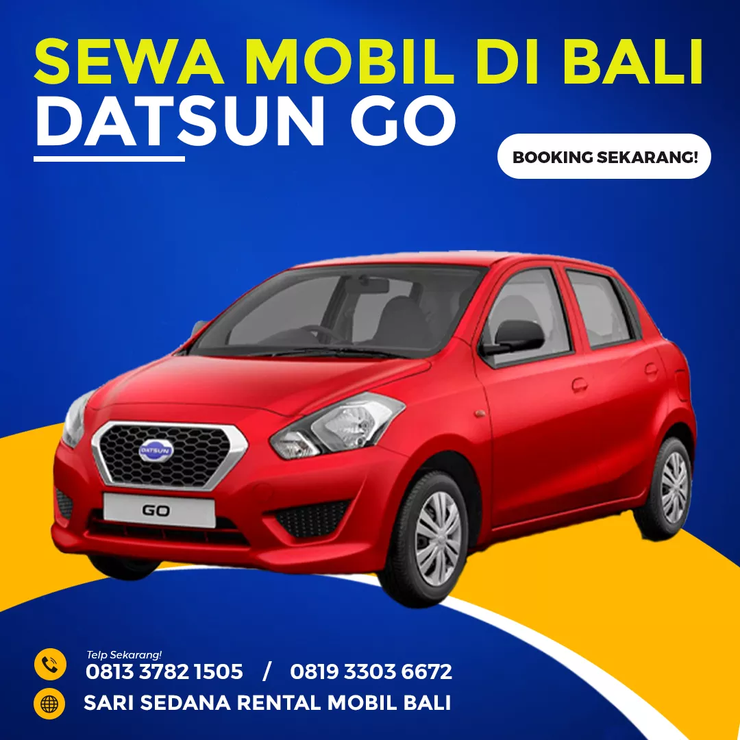 Sewa Mobil di Bali Jenis Datsun Go