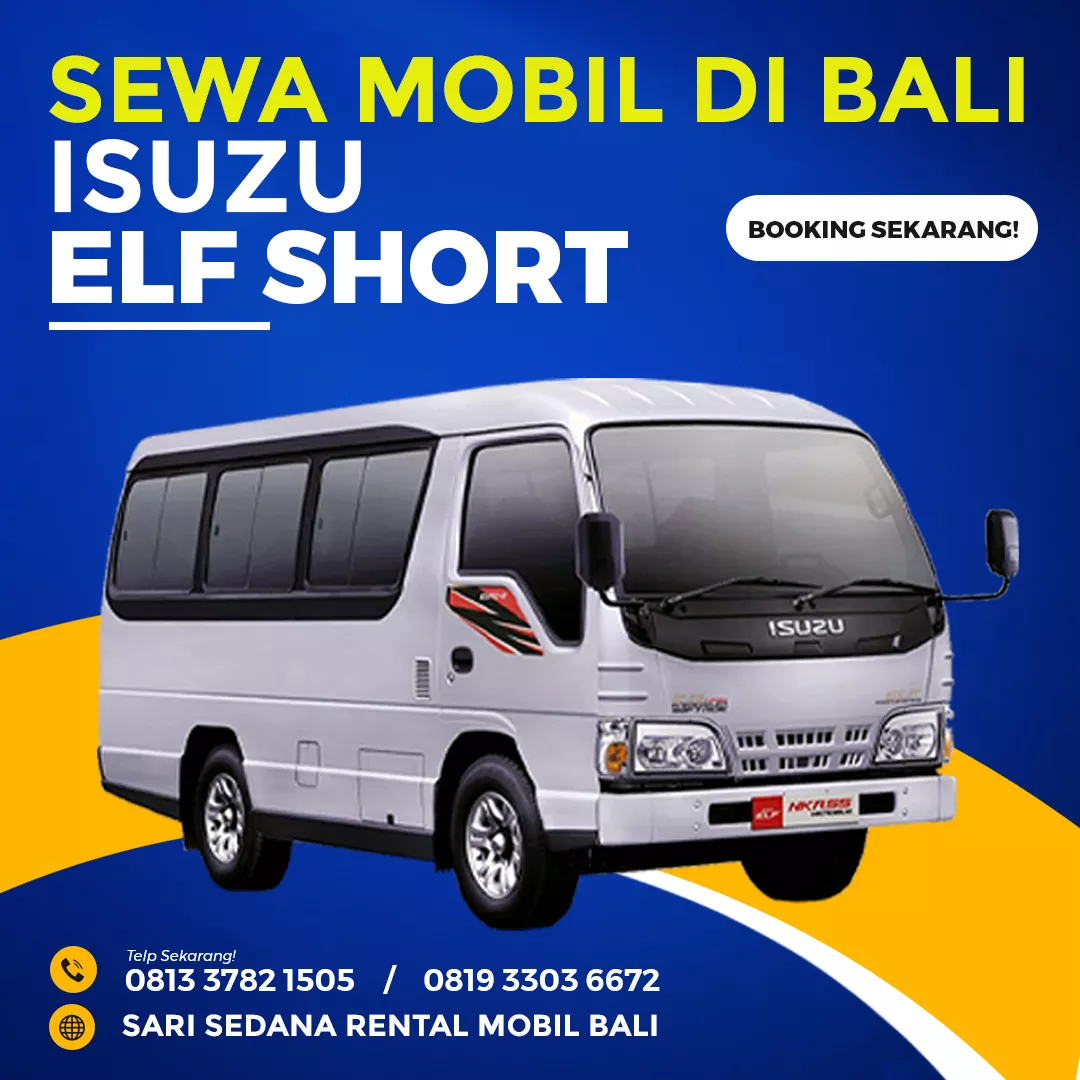 Sewa Mobil di Bali Jenis Elf Short