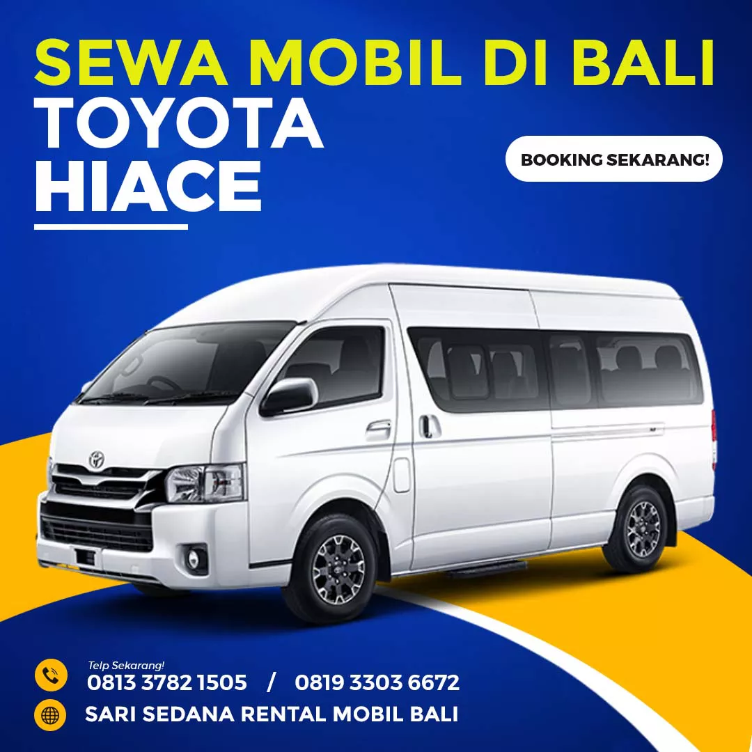 Sewa Mobil di Bali Jenis Hiace