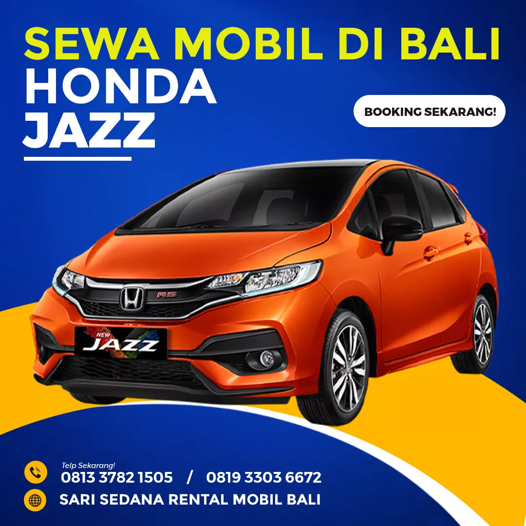 Sewa Mobil di Bali Jenis Honda Jazz