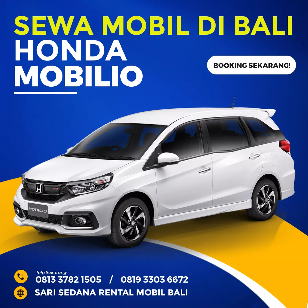 Sewa Mobil di Bali Jenis Honda Mobilio