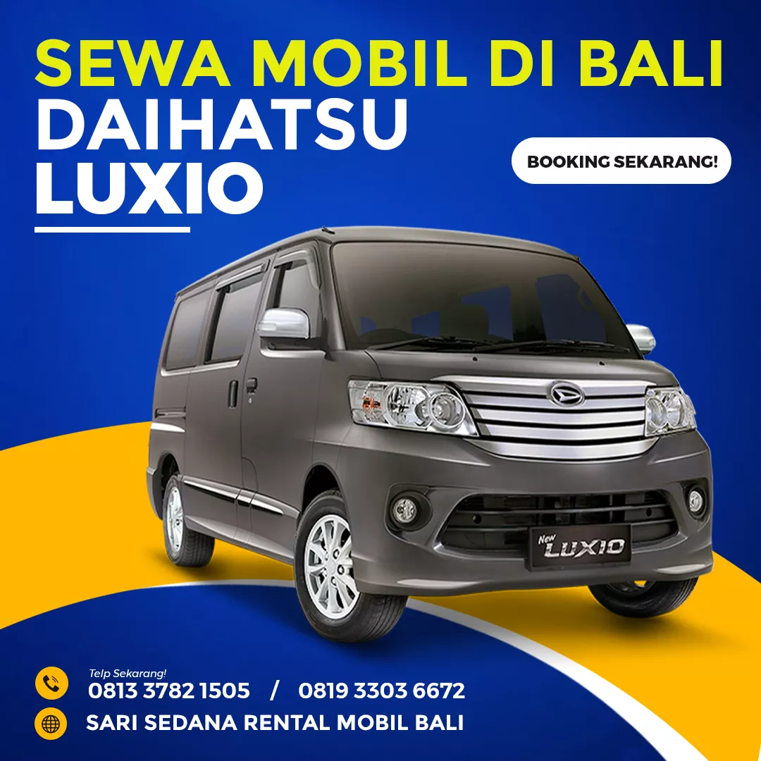 Sewa Mobil di Bali Jenis Luxio