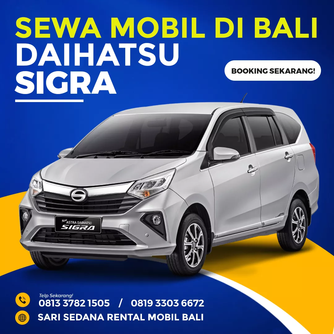 Sewa Mobil di Bali Jenis Sigra